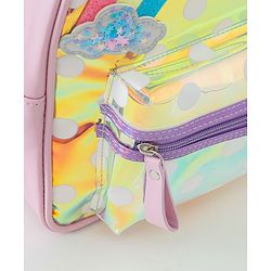 Babyhug Rainbow design Fashion Backpack - Purple