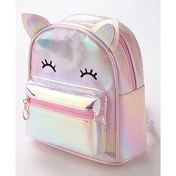 Babyhug Fashion Backpacks Free Size- Peach