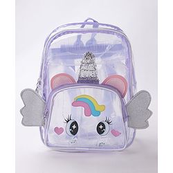 Babyhug Fashion Backpack Free Size- Purple