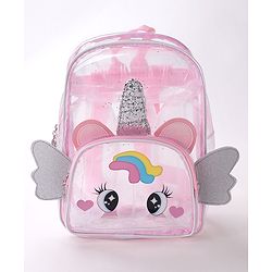 Babyhug Fashion Backpack Free Size- Pink