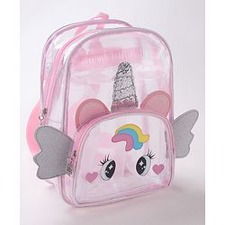 Babyhug Fashion Backpack Free Size- Pink