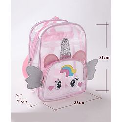 Babyhug Fashion Backpack Free Size- Pink