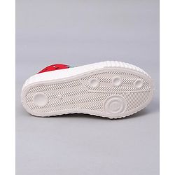 Cute Walk by Babyhug Slip On Dino Printed Casual Shoes - Red