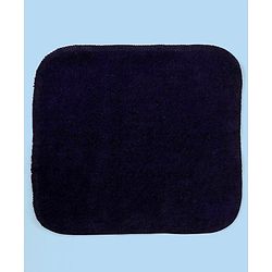 Babyhug Knitted Terry Wash Cloth Pack of 6 Swirls Print - Navy & White
