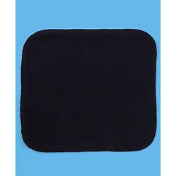 Babyhug Knitted Terry Solid Wash Cloth Pack of 6 - Navy Sky Blue & Red