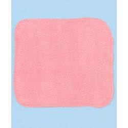 Babyhug Knitted Terry Wash Cloth Pack of 6 Polka Dots Print - Pink & White