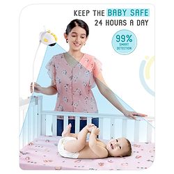 Babyhug AI Pro Monitor - Blue
