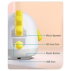 Babyhug AI Pro Monitor - Blue