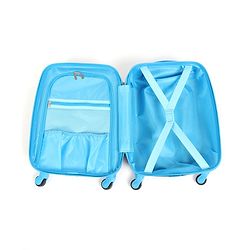 Babyhug Rock Star Kids Small 1 Day Trip  Trolley Bag Dino Print - 18 Inches