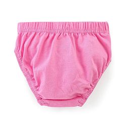 Babyhug 100% Cotton Antibacterial Panties Polka Dots & Butterflies Print Pack Of 3 - Purple White & Pink