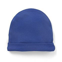 Babyhug 100% Cotton Cap Tiger Print Navy - Diameter 9.5 cm