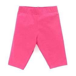 Babyhug Cotton Lycra Three Fourth Leggings Dot & Star Print Pack of 3 - Multicolor
