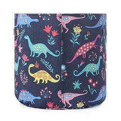 Babyhug Canvas Storage Bag Jungle Print- White