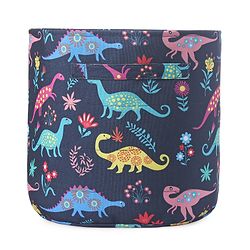 Babyhug Canvas Storage Bag Jungle Print- White