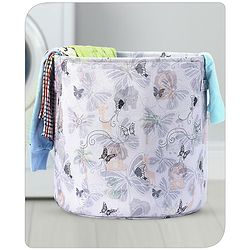 Babyhug Canvas Storage Bag Jungle Print- White