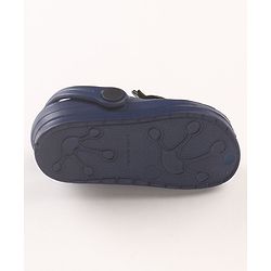 Cute Walk by Babyhug Slip On Clogs with Pineapple Applique & Back Strap Closure - Navy Blue