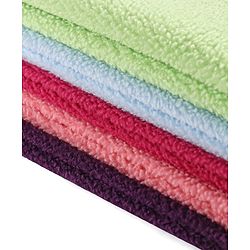 Babyhug Smart Dry Bed Protector Mat Super Saver Pack of 5 Small - Multicolour