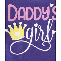 Babyhug 100% Cotton Knit Half Sleeves Tee With Text Graphics - Navy Blue