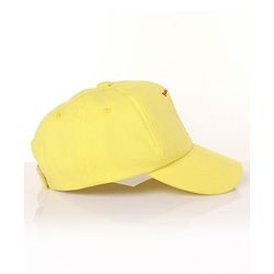 Babyhug Cotton Peppa Pig Print Summer Cap Yellow - Diameter 57 cm