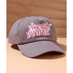 Babyhug Cotton  Pink Panther By Babyhug Print Summer Cap Blue - Diameter 56 cm