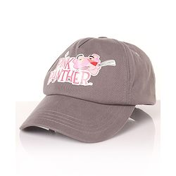Babyhug Cotton  Pink Panther By Babyhug Print Summer Cap Blue - Diameter 56 cm