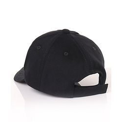 Babyhug Marvel  Captain America Summer Cap Black - Circumference  57 cm
