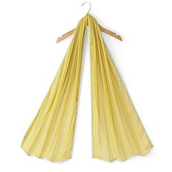 Babyhug Sleeveless Sequenced Choli With Gotta Patti Embroidered Lehenga And Dupatta- Mustard