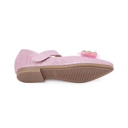 Cute Walk by Babyhug Bellies with Velcro Closure & Bow Applique - Pink