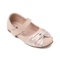 Cute Walk by Babyhug Bellies with Velcro Closure with Applique - Beige