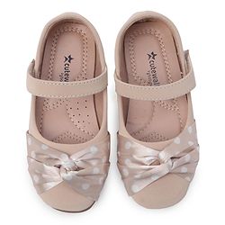 Cute Walk by Babyhug Bellies with Velcro Closure with Applique - Beige