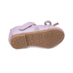 Cute Walk By Babyhug Bellies with Velcro Closure & Bow Applique - Pink