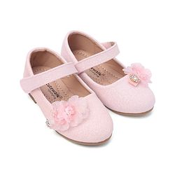 Cute Walk by Babyhug Bellies with Buckle Closure Floral Applique - Pink
