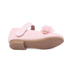 Cute Walk by Babyhug Bellies with Buckle Closure Floral Applique - Pink