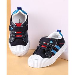 Cute Walk by Babyhug Casual Shoes with Velcro Closure Solid Colour - Blue