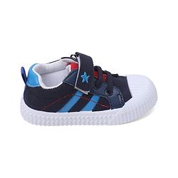 Cute Walk by Babyhug Casual Shoes with Velcro Closure Solid Colour - Blue