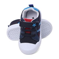 Cute Walk by Babyhug Casual Shoes with Velcro Closure Solid Colour - Blue