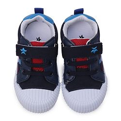 Cute Walk by Babyhug Casual Shoes with Velcro Closure Solid Colour - Blue