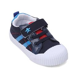 Cute Walk by Babyhug Casual Shoes with Velcro Closure Solid Colour - Blue
