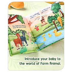Babyhug Cloth Book Farm Animals - Multicolor