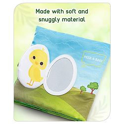 Babyhug Cloth Book Farm Animals - Multicolor
