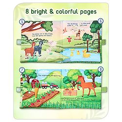 Babyhug Cloth Book Farm Animals - Multicolor