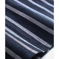 Babyhug 100% Cotton Kurta With Striped Embroidery Detailing - Indigo