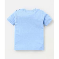 Babyhug Cotton Jersey Half Sleeves Striped & Animal Printed T-Shirts Pack Of 3 - Yellow & Blue