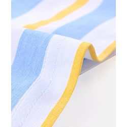 Babyhug Cotton Jersey Half Sleeves Striped & Animal Printed T-Shirts Pack Of 3 - Yellow & Blue