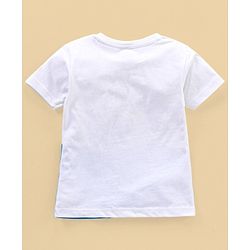 Babyhug Cotton Jersey Half Sleeves T-Shirt Shark Print Pack Of 3 - Blue