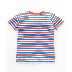 Babyhug Cotton Jersey Half Sleeves T-Shirt Shark Print Pack Of 3 - Blue