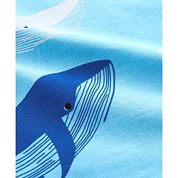 Babyhug Cotton Jersey Half Sleeves T-Shirt Shark Print Pack Of 3 - Blue