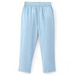 Babyhug Cotton Woven Full Sleeves Solid Kurta Payjama Set With Sequenced Embroidered Jacket - Blue