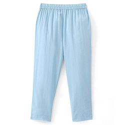 Babyhug Cotton Woven Full Sleeves Solid Kurta Payjama Set With Sequenced Embroidered Jacket - Blue