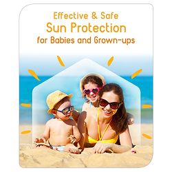 Babyhug Advanced Mineral Based Sunscreen with SPF 30 + & PA+++ & Broad Spectrum Protection and No White Cast - 50 g